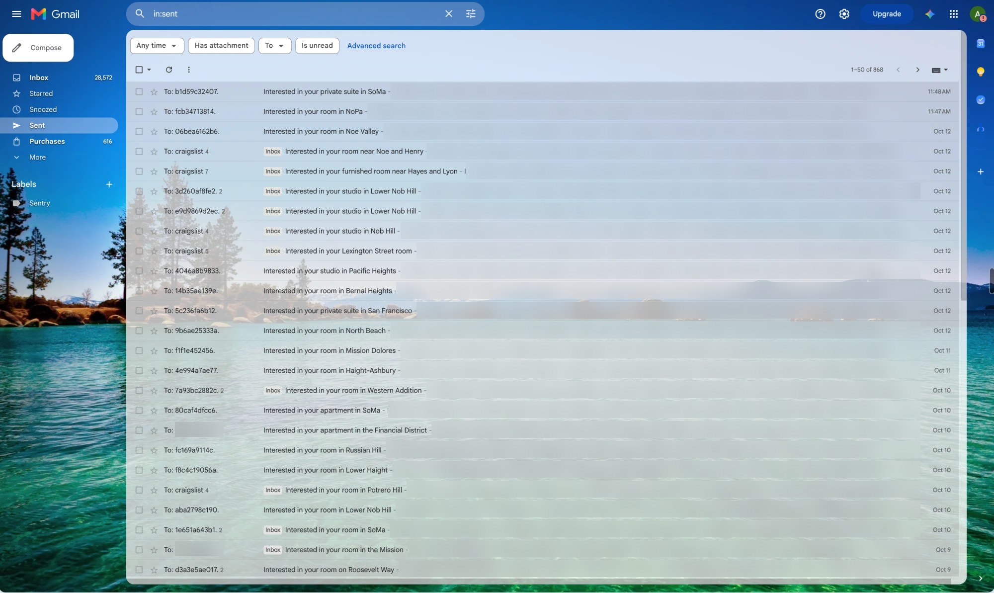 SF Housing interface
