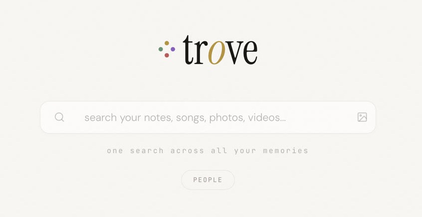 Trove interface